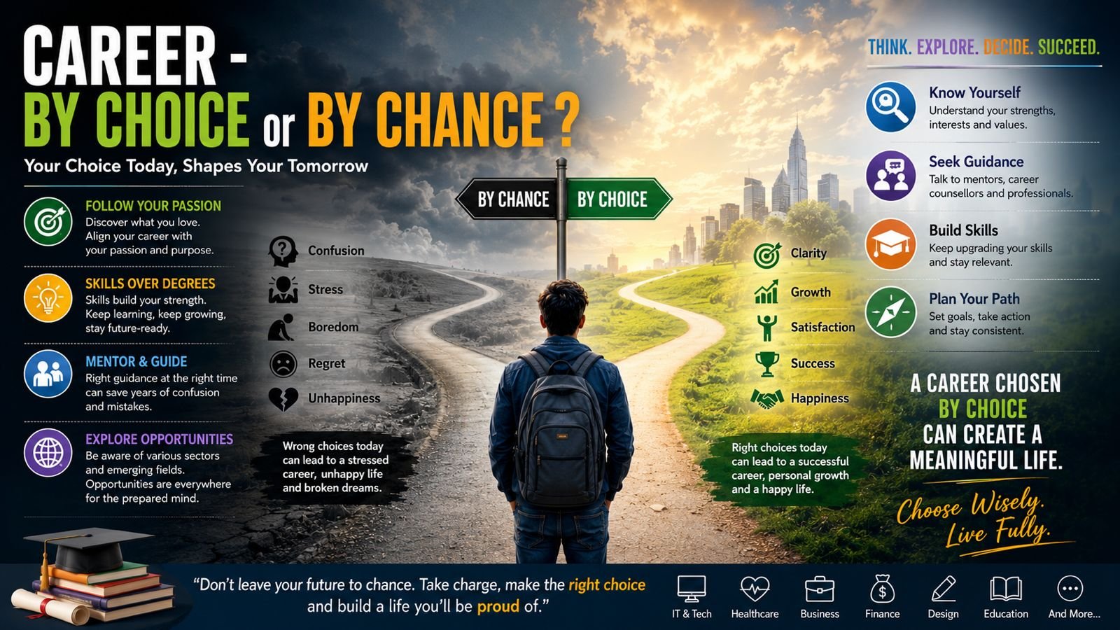Career – By Choice or By Chance?